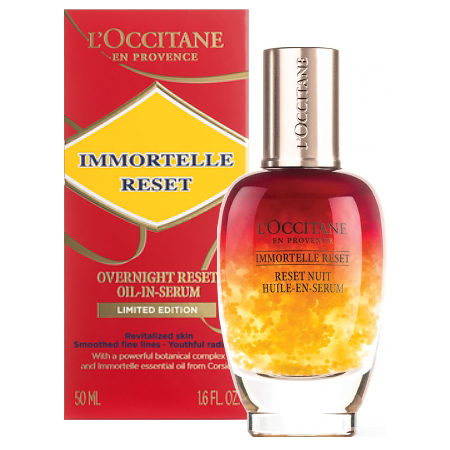 L'Occitane Immortelle Reset Overnight Reset Oil In Serum Limited 2021
